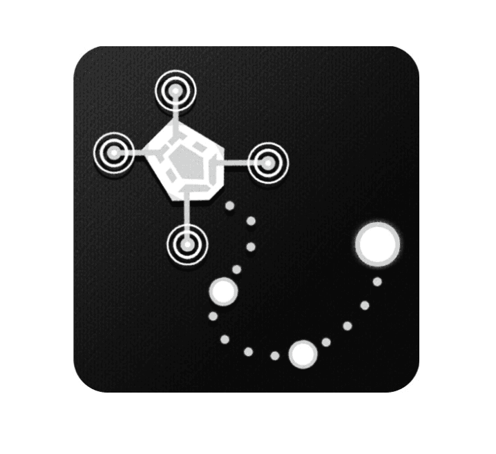Photogrammetry drone icon